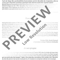 Spruchmotette - Choral Score