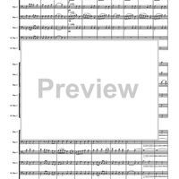 March from "Second Suite in F for Military Band" - Score
