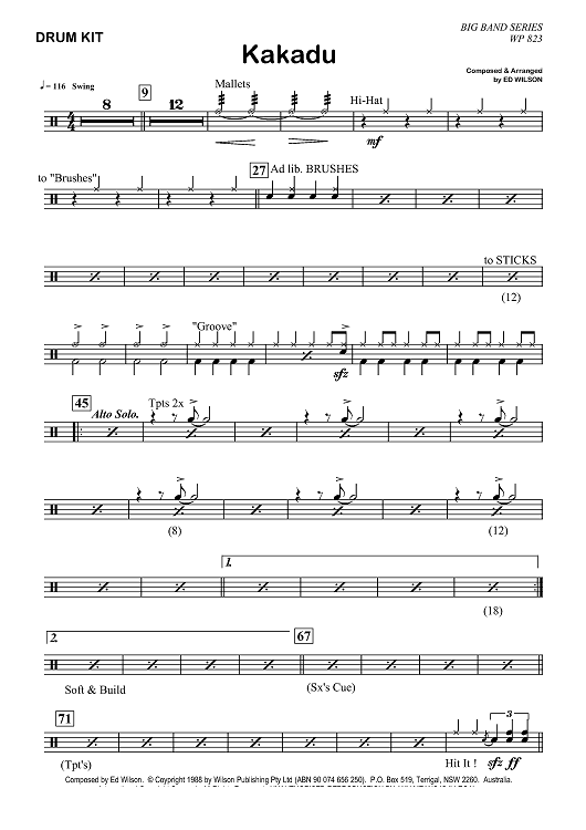 Kakadu - Drums