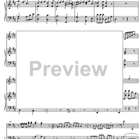 Concerto D Major - Score