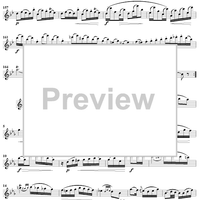 Duet No. 5 from Six Easy Duets, Op. 137 - Flute 1