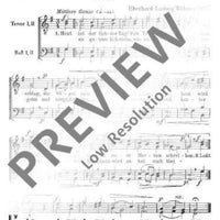Hochzeitslied / Grablied - Choral Score