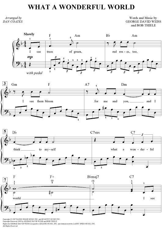 What a Wonderful World