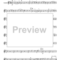 Sarabande with Variations - Violin 1