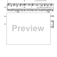 Through The Tunnel - Piano