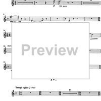 5 Frammenti sinfonici - B-flat Clarinet 1