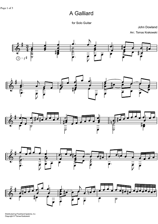 A Galliard
