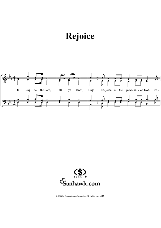 Rejoice