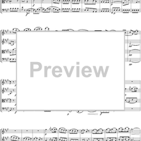Flute Quartet No. 4, Movement 3 - Score