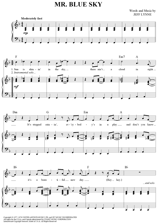 Mr. Blue Sky