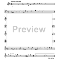 Royal Fireworks Music - Violin 1