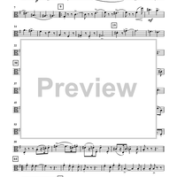 Le Tombeau de Couperin for Oboe and String Quartet - Viola