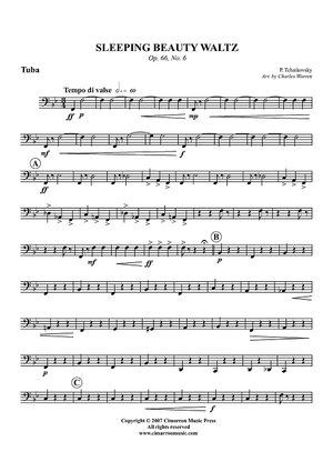 The Sleeping Beauty. Act I, No. 6. Valse (Theme) - Tuba