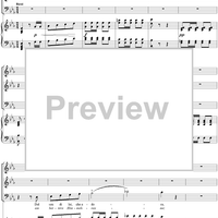 Del dì la massaggiera: No. 1 from "La donna del lago", Act 1 - Score