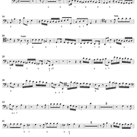 Concerto No. 5 in D Minor  from "6 Concerti Grossi" - From "6 Concertos in 7 Parts" - Cello
