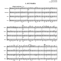 Arcadelt Set - Score