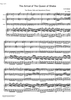 The Arrival of the Queen of Sheba HWV 67 - Score