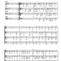 Parto et vi lascio il core