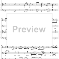 "Komm, süsses Kreuz", Aria, No. 57 from "St. Matthew Passion" - Piano Score