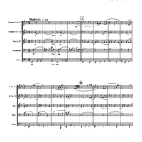 Rolling Home (To Dear Old England) - Score