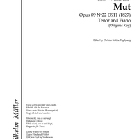 Mut Op.89 No.22 D911