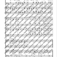 Hail, true body in D major - Choral Score