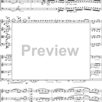 Quartet, Op. 56, Movement 1 - Full Score