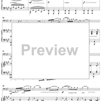 Sur le Lac, Op. 36 - Piano Score