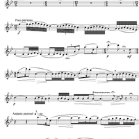 Andante pastorale et Scherzettino - Flute