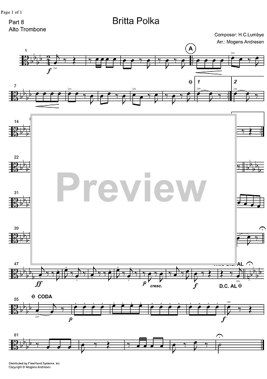 Britta Polka - Alto Trombone