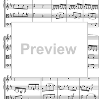 Quartet D Major KV285 - Score