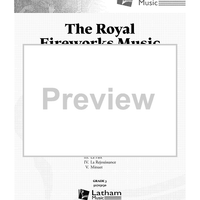 The Royal Fireworks Music - Score