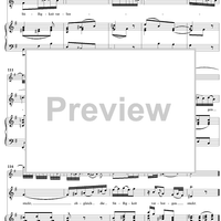 "Erschütt're dich nur nicht, verzagte Seele", Aria, No. 3 from Cantata No. 99: "Was Gott tut, das ist wohlgetan" - Piano Score