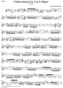 Violin Sonata No. 2 - Violin