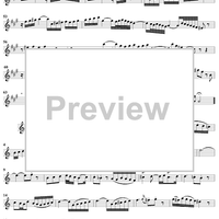 Flute Sonata No. 3 in A Major, BWV1032 - Flute