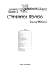 Christmas Rondo - Score