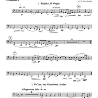 Two Selections from "All-Night Vigil," Op. 37 - Trombone 8