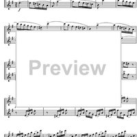 Duetto No. 1 - Score