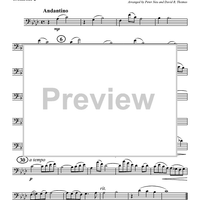 Arioso From "Cantata No. 156" - Trombone 2