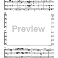 Two By Four for Cello Quartet - Score
