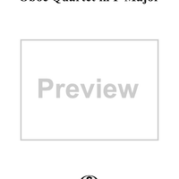 Oboe Quartet, K370 - Oboe