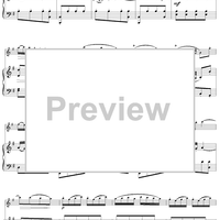 Flute Concerto in G Major, Allegro vivace - Piano