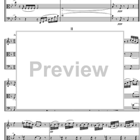 String Trio Bb Major D581B - Score