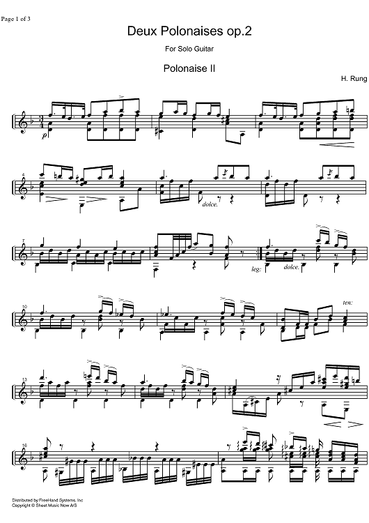 Polonaise Op. 2 No. 2