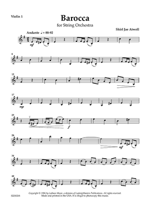 Barocca - Violin 1