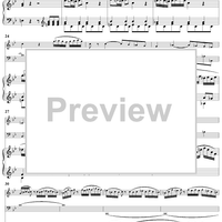 Piano Trio No. 3 in B-flat Major K502 - Piano Score