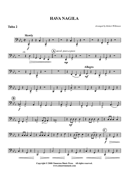 Hava Nagila - Tuba 2