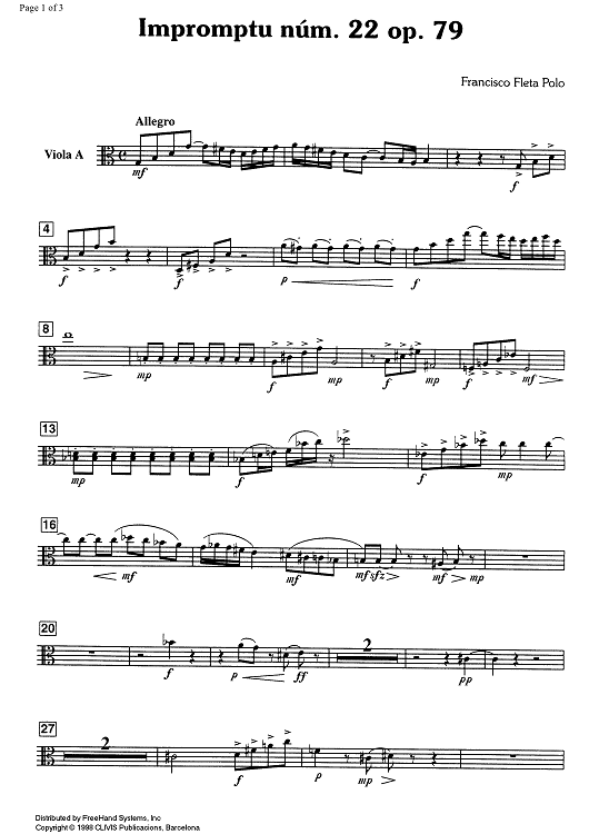 Impromptu No.22 Op.79