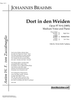 Dort in den Weiden Op.97 No. 4