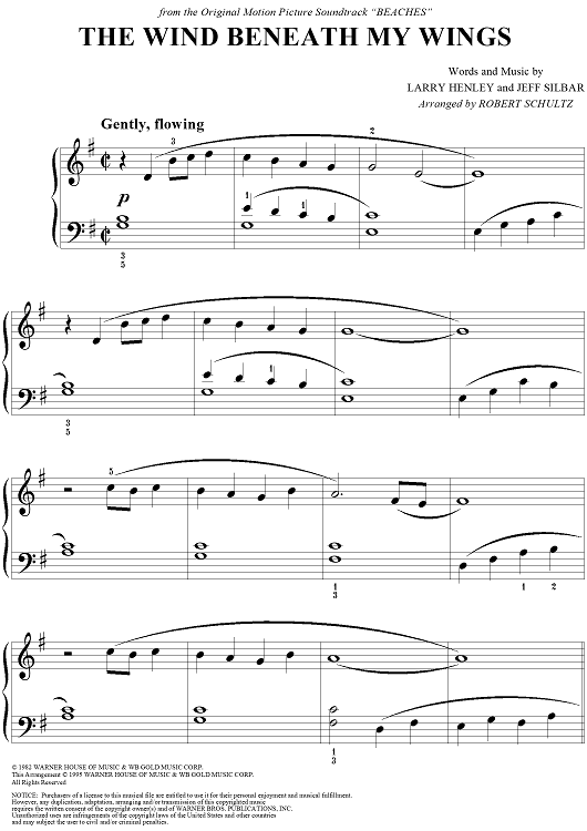 The Wind Beneath My Wings